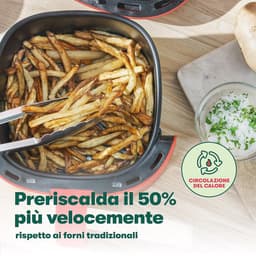 Handmatige Heteluchtfriteuse - Olievrij Frituren, Vaatwasmachinebestendig, Compact Design — thumbnail 5