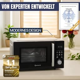 4-in-1 Combi Magnetron met Hetelucht en Grill | 25 Liter — thumbnail 5