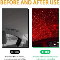Livé® Sterrenhemel Projector – 360° USB Sfeerlicht met Rode Gloed — thumbnail 5