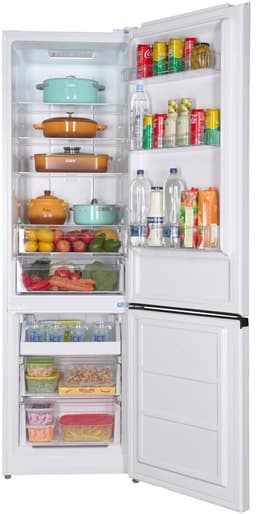 Heinner HCNF-HM326E++ Koel-vriescombinatie 326 L – Full No Frost – Super Freeze – Elektronische Bediening – Omkeerbare Deur – Wit – 5 Jaar Garantie — thumbnail 4