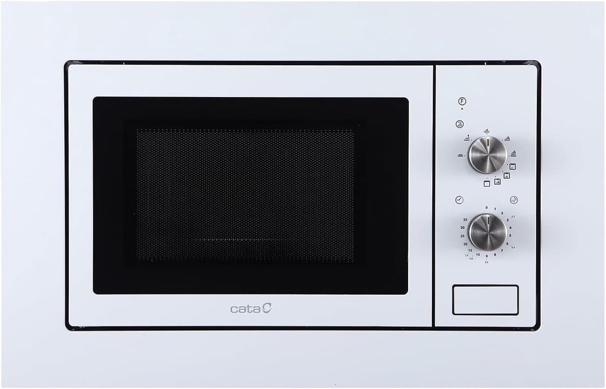 Inbouw Magnetron - Compacte Oven - Snel Maaltijden Bereiden - Mechanische Timer - 20 Liter - Wit — afbeelding 1