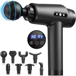 Massage Gun Professioneel - Massage Apparaat - Theragun - Zwart — thumbnail 1