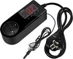 Digitale Temperatuurregelaar met Sensor voor Verwarming en Koeling (220V) — thumbnail 1