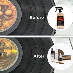 Innovaland - Platenborstel Premium Set - Antistatisch - Platenreiniger - LP Borstel - Vinyl Borstel - Vinyl Reiniger - LP schoonmaakset - LP Reinigingsset -LP reiniger - Platenspeler - Vinyl Cleaning Kit - Naaldborstel Platenspeler — thumbnail 2