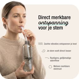 Singablez® Complete Lax Vox Set - Bubbelen Stemmethode - Originele Siliconen Slang - (35 cm) - Stem Zangslang - Slang Voor Zang - Bubbel Rietje - Samengesteld Door Zangcoach - Uitgebreide Handleiding — thumbnail 5