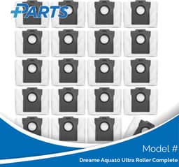 Dreame Aqua10 Ultra Roller Complete Stofzakken (20 Stuks, Plus.Parts® alternatief voor RDB8) — thumbnail 1