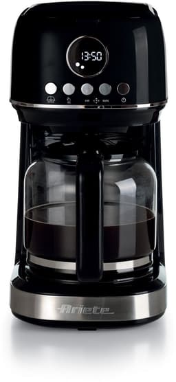Ariete 1396 Moderna - Filter Koffiezetapparaat- LCD display - 1.5 liter - Timer - zwart — thumbnail 2