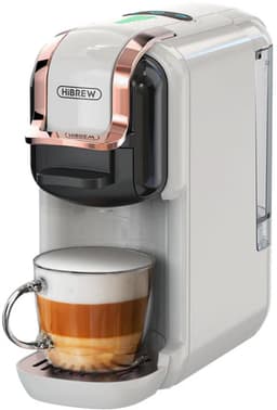 HiBrew 5-in-1 Koffiecupmachine – Meerdere Capsules – Heet/Koud – 19Bar – 1450W – Wit — thumbnail 1
