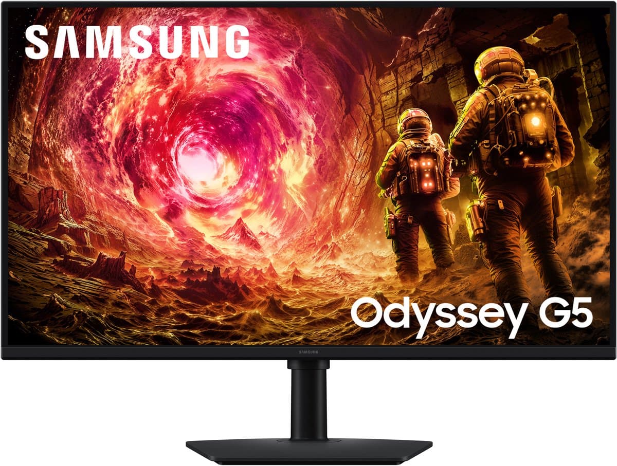 Samsung Odyssey G5 LS32FG502EUXEN - QHD Gaming Monitor - 32 inch - 180Hz — afbeelding 1