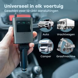Audyn Bluetooth Transmitter - Autolader - 80W - FM Transmitter - USB C & 8-pin - Auto Oplader - Carkit — thumbnail 4