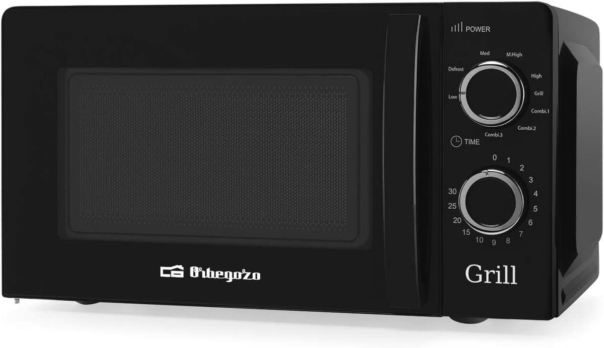 Magnetron met Grill en 20 Liter Capaciteit - 5 Modussen en Timer tot 30 Minuten — afbeelding 1