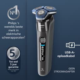 PHILIPS Series 7000 Scheerapparaat mannen Donkergrijs S7887/63 — thumbnail 3