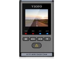 VIOFO A119 Mini - Dashcam 2023 - Ultra compact - Quad HD 2K - GPS en Wi-Fi