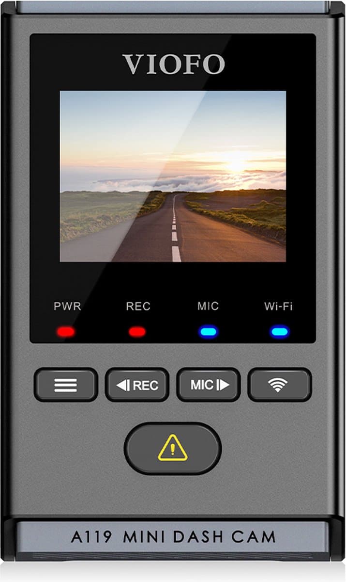 VIOFO A119 Mini - Dashcam 2023 - Ultra compact - Quad HD 2K - GPS en Wi-Fi — afbeelding 1