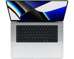 MacBook Pro 16-inch | M1 Max 10-core CPU | 24-core GPU | 32GB werkgeheugen | 1TB SSD | Zilver | NL Qwerty