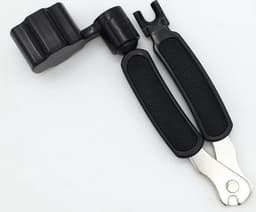 ***Snarenwinder van Heble®-Onderhoudsset voor gitaarsnaren: 3 In 1 Gitaar Snaren Vervanger-Knippen -Aandraaien en pinnen Trekken. Handig,veelzijdig en compact. Is gemakkelijk op te bergen in je gitaar tas*** — thumbnail 1