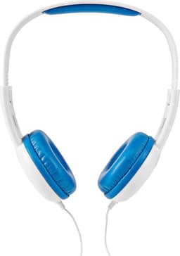 Nedis Bedrade On-ear Koptelefoon - 3,5 mm - Kabellengte: 1.20 m - 82 dB - Blauw — thumbnail 1