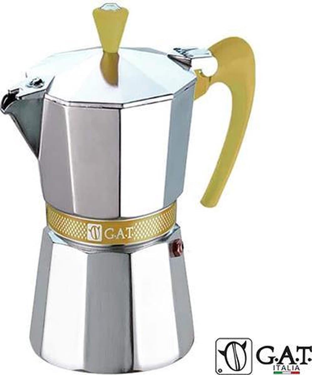 G.A.T. Italia Betty Geel - Percolator - 3 kops - 150ml — afbeelding 1