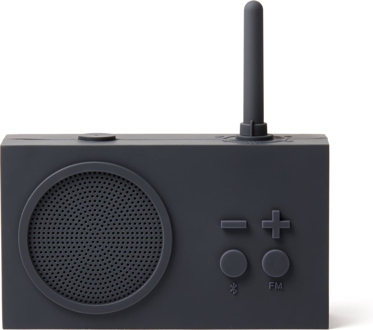 Lexon Tykho 3 badkamerradio Zwart - Bluetoothspeaker — afbeelding 1