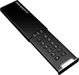 iStorage diskAshur M2 - externe harde schijf - M2 SSD - 120 GB - USB - 256-bit - Zwart — thumbnail 2