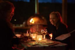BEEK - Classico 70 - pizzaoven inclusief Hoes Pizzaschep en ovenborstel - houtgestookt - Zwart - tot 2 pizza's tegelijk — thumbnail 5