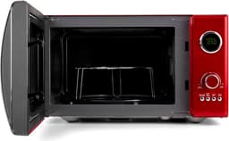 Klarstein Fine Dinesty 2in1-magnetron Retro 23L 1000W 12 programma's rood — thumbnail 5