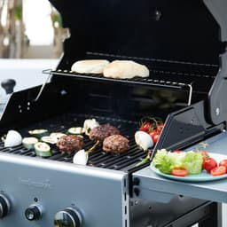 Barbecook Spring 2002 - Gas BBQ barbecue - 2 Branders - 2 inklapbare zijtafels - Gemakkelijk te verplaatsen — thumbnail 3