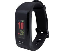 AT3 Activity Tracker - Stappenteller & Hartslagmeter - Met Slaapmonitor & Notificaties - Magnetisch Opladen - Ultra Lichtgewicht (24g) - Zwart