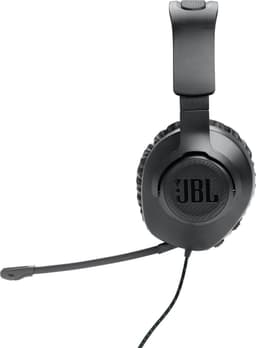 JBL Quantum 100X Zwart/Groen - Gaming Headset voor Xbox - Bedraad - Over-Ear - PS4/PS5, PC, Xbox & Nintendo Switch — thumbnail 4