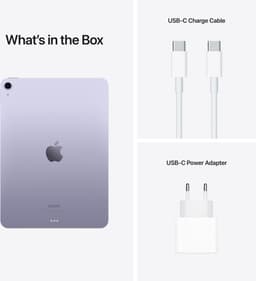 Apple iPad Air (2022) - 10.9 inch - WiFi - 256GB - Paars - 5e generatie — thumbnail 5