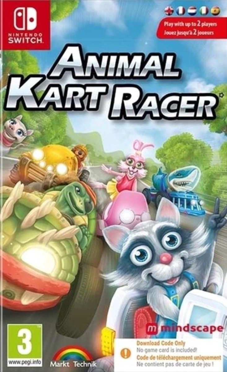 Animal Kart Racer (Code in a Box)/nintendo switch — afbeelding 1