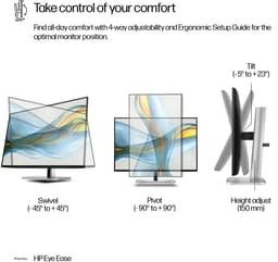 HP Series 5 Pro 24 inch WUXGA-monitor - 524pn — thumbnail 3