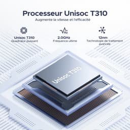 DOOGEE Tab A9 Pro -Tablet-Android 15- 10,1 inch HD IPS -24GB ROM+128GB ROM（2TB TF）-BT5.0-6580mAh/18W-Dubbele luidsprekers-Face ID-5G Wi-Fi-A GPS-GPS-Blauw — thumbnail 3