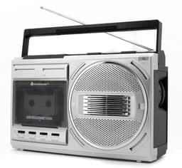 Soundmaster RR20SI Retro FM radio, cassetterecorder, Bluetooth en USB, encoding, hoofdtelefoonaansluiting — thumbnail 5