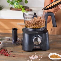 Karaca Mastermaid Power Max 11-in-1 Keukenrobot 2500W – Blender, Citruspers, Koffiemolen, Deeghaak & 5 RVS Raspschijven — thumbnail 4