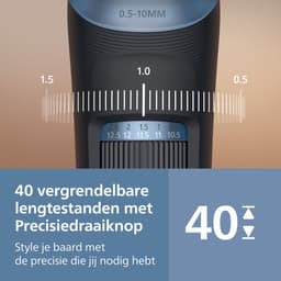 PHILIPS BT3660/15 Philips Series 3000 Baardtrimmer Diepzwart glans — thumbnail 2