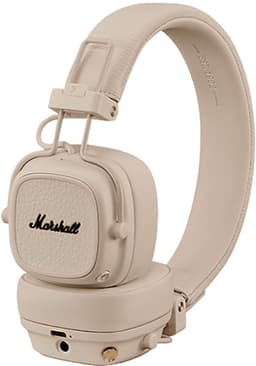 Marshall Major V Draadloze On-Ear Bluetooth Koptelefoon - Crème — thumbnail 1