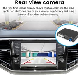 Draadloze CarPlay & Android Auto MIB Interface Geschikt voor VW, Skoda, Seat – Inclusief Navigatie, Schermspiegeling & Achteruitrijcamera voor Touareg, Golf, Polo (2011-2019) — thumbnail 3