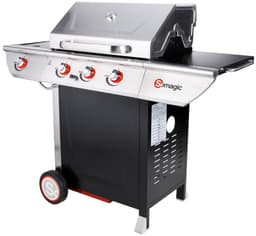 MANHATTAN 350GPI Gas Barbecue - 3 branders 10.5kW + warmhoudlade — thumbnail 1