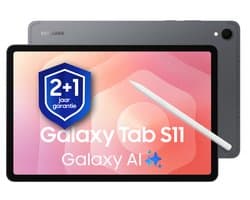 Samsung Galaxy Tab S11 - 256GB - Gray + 1 jaar extra garantie