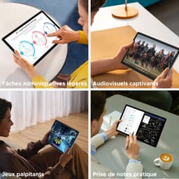 Doogee Tab E3+ -Tablet-Android 15- 12 inch 90Hz FHD+ - 4G LTE-Gemini AI-32GB ROM+256GB ROM（2TB TF）-Helio G100-8800mAh/18W-Vier luidsprekers-Face ID-5G Wi-Fi-A GPS-GPS-Grijs — thumbnail 4