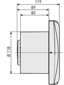 Soler & Palau Silent 200CZ (SILENT200CZ) - badkamerventilator - Ø 120mm - aan/uit schakelen — thumbnail 4