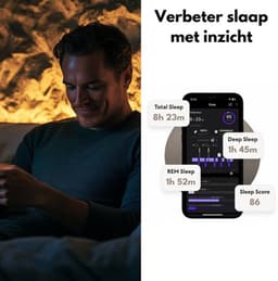Focus® S1 Smart Ring - Zilver - Maat 11 - Hartslag - Menstruatiecyclus - Slaap Monitor - Slimme Ring - Sport Prestatie - Stappenteller -IP68 Waterdicht - O2 Meting - Dames - Heren - Wearables - Oplaad Case - beschermring Merk: Focus — thumbnail 5