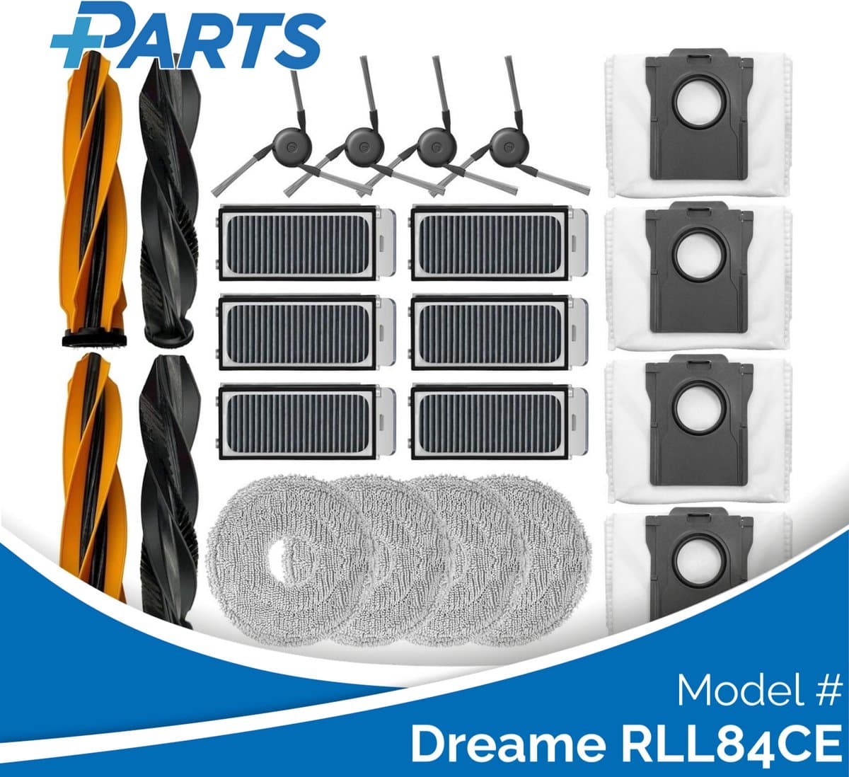 Dreame RLL84CE Onderhoudsset (Plus.Parts® alternatief voor RAK59) — afbeelding 1