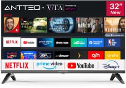 ANTTEQ V32-AH3.Q1L – 32 Inch HD Smart TV (80 cm) – VIDAA – Triple Tuner — thumbnail 1