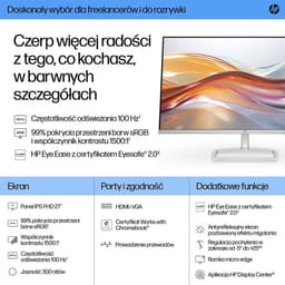 HP Series 5 Serie 5 27 inch FHD-monitor - 527sf — thumbnail 3
