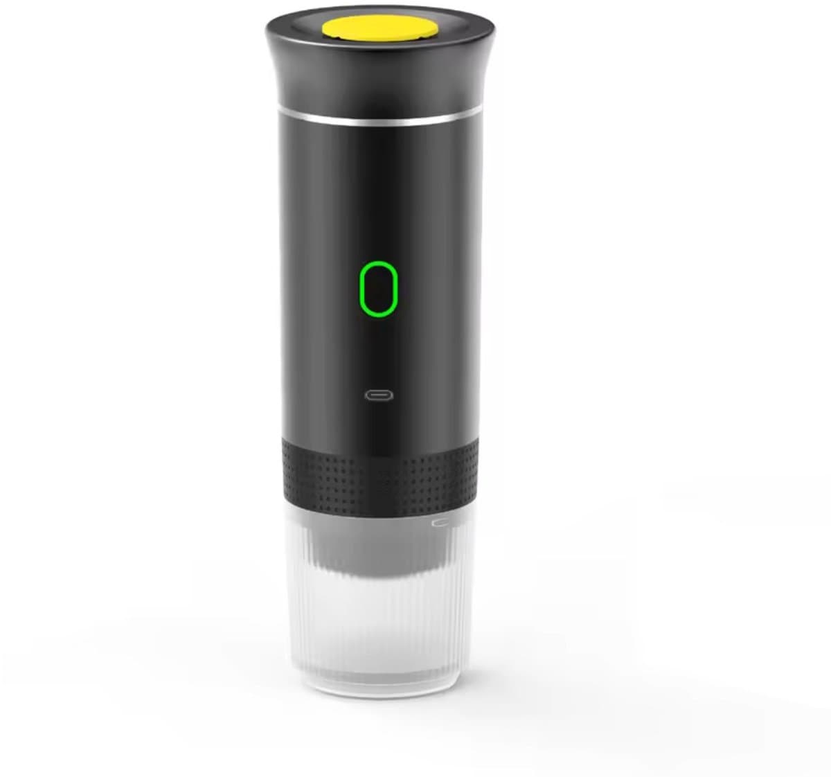 Slim Draagbaar koffiezetapparaat - Werkt met Gemalen koffie & Capsules - Pomppatroon & Koffiegrootte- 120 ml Reservoir - 18 Bar - - 12 Volt Reiskoffiezetapparaat — afbeelding 1