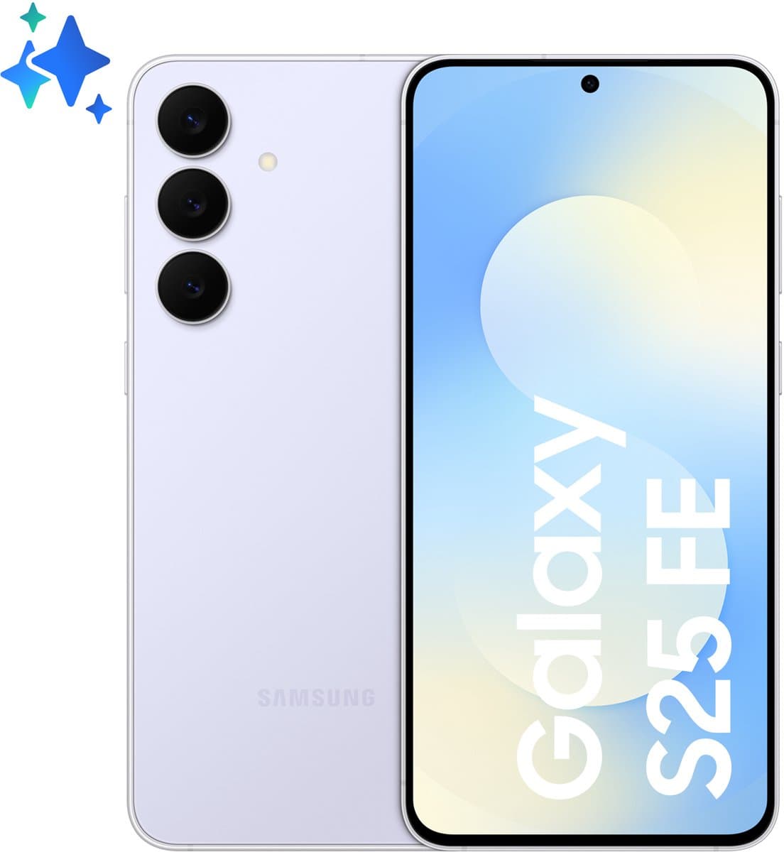 Samsung Galaxy S25 FE - Smartphone - 5G - 8/256GB - Icyblue — afbeelding 1