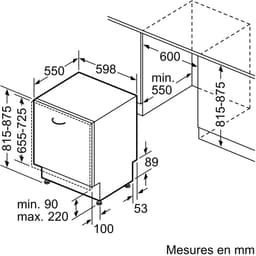 BOSCH SMV25AX07F Serie 2 Volledig geïntegreerde vaatwasser 60 cm — thumbnail 5