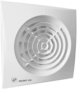 Soler & Palau Silent 200CZ (SILENT200CZ) - badkamerventilator - Ø 120mm - aan/uit schakelen — thumbnail 1